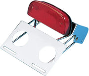 Drag Specialties Custom-Rücklicht mit Chromhalterung