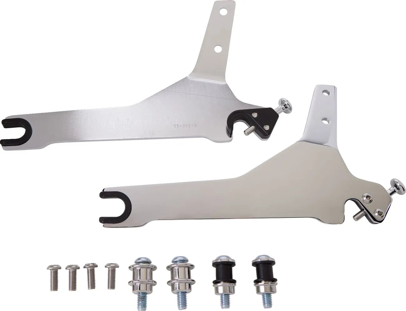 Abnehmbares Rückenlehnen-Set Cobra – Chromstahl