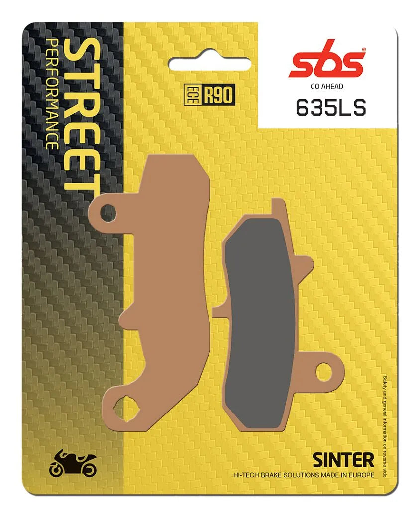 SBS LS Street Excel Sinter-Bremsbeläge hinten