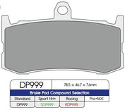 DP Brakes RDP999 Rennbremsbeläge für Hochleistungsbremsen
