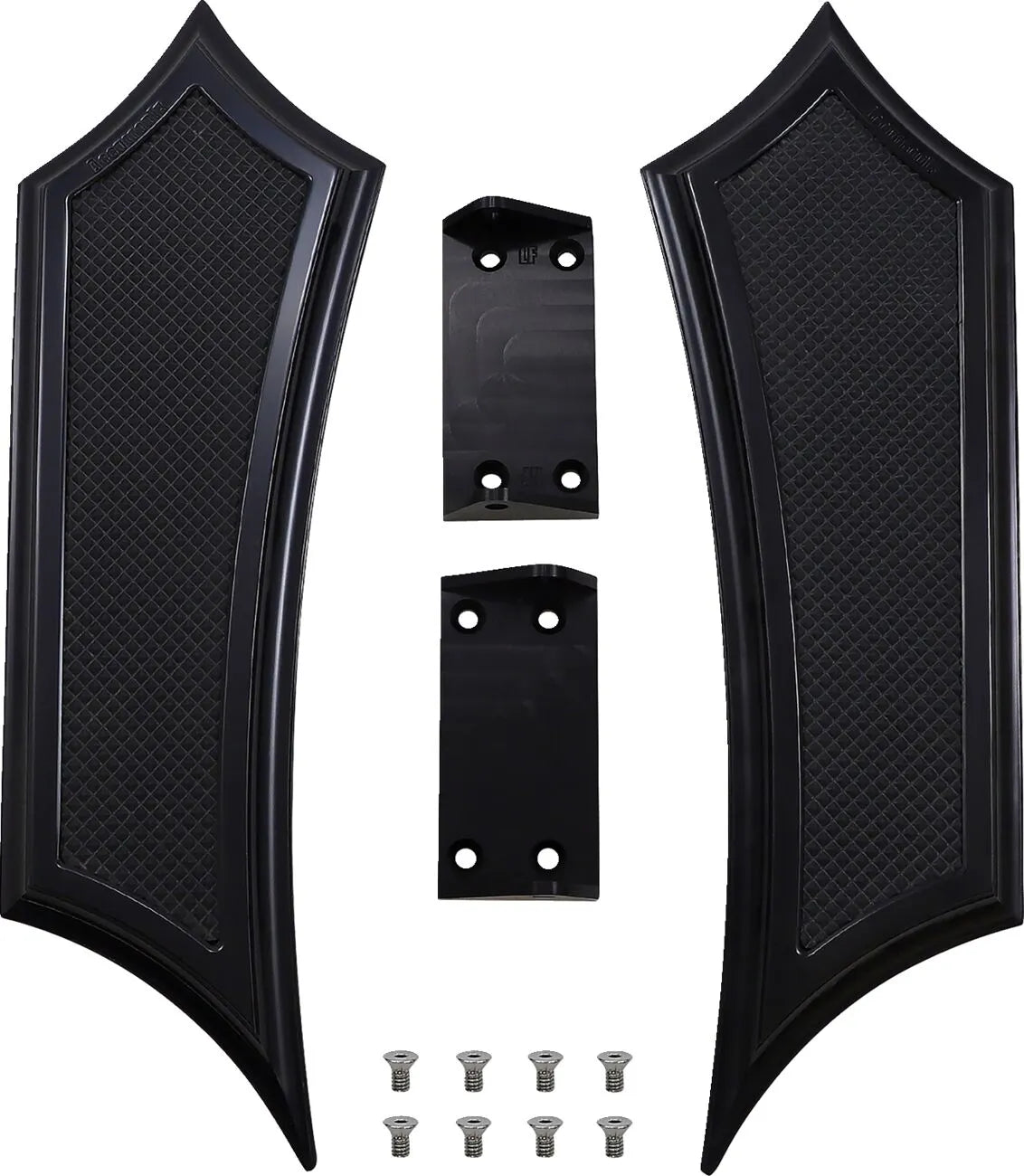 Accutronix Instigator Verlängerte Trittbretter Schwarz