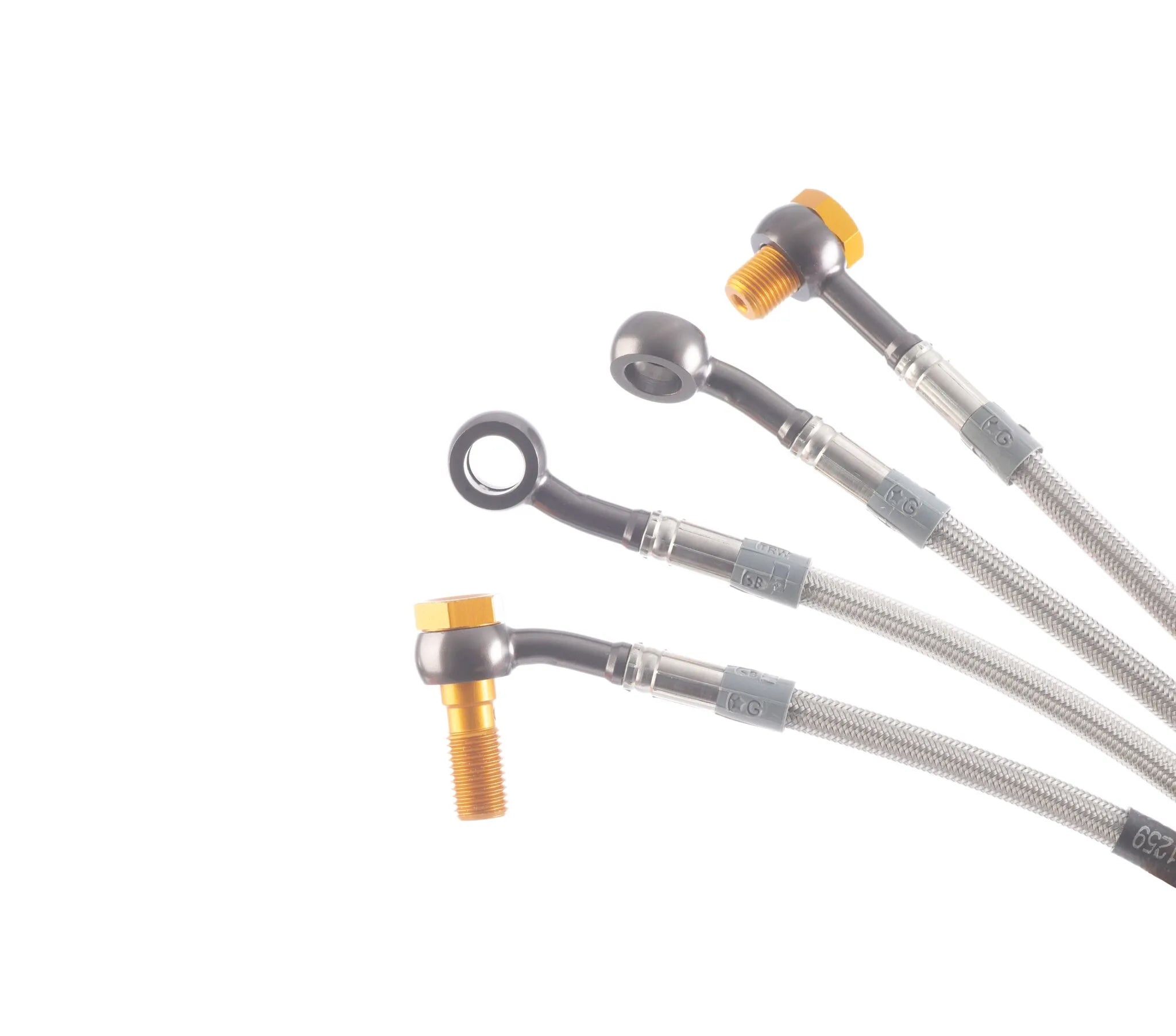 TRW Einbaufertige Stahlflex-Bremsleitungen – Hinterachse