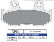 Dp Brakes Standard-Sintermetall-Bremsbeläge