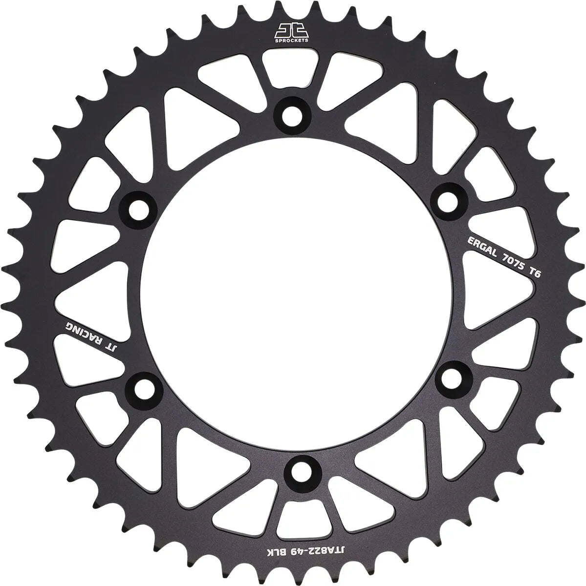 JT Sprockets Kettenrad hinten – 520er Kette, 49 Zähne, Aluminium