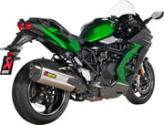 Akrapovic Slip-on Line Titan-Auspuff für Kawasaki Ninja H2 SX