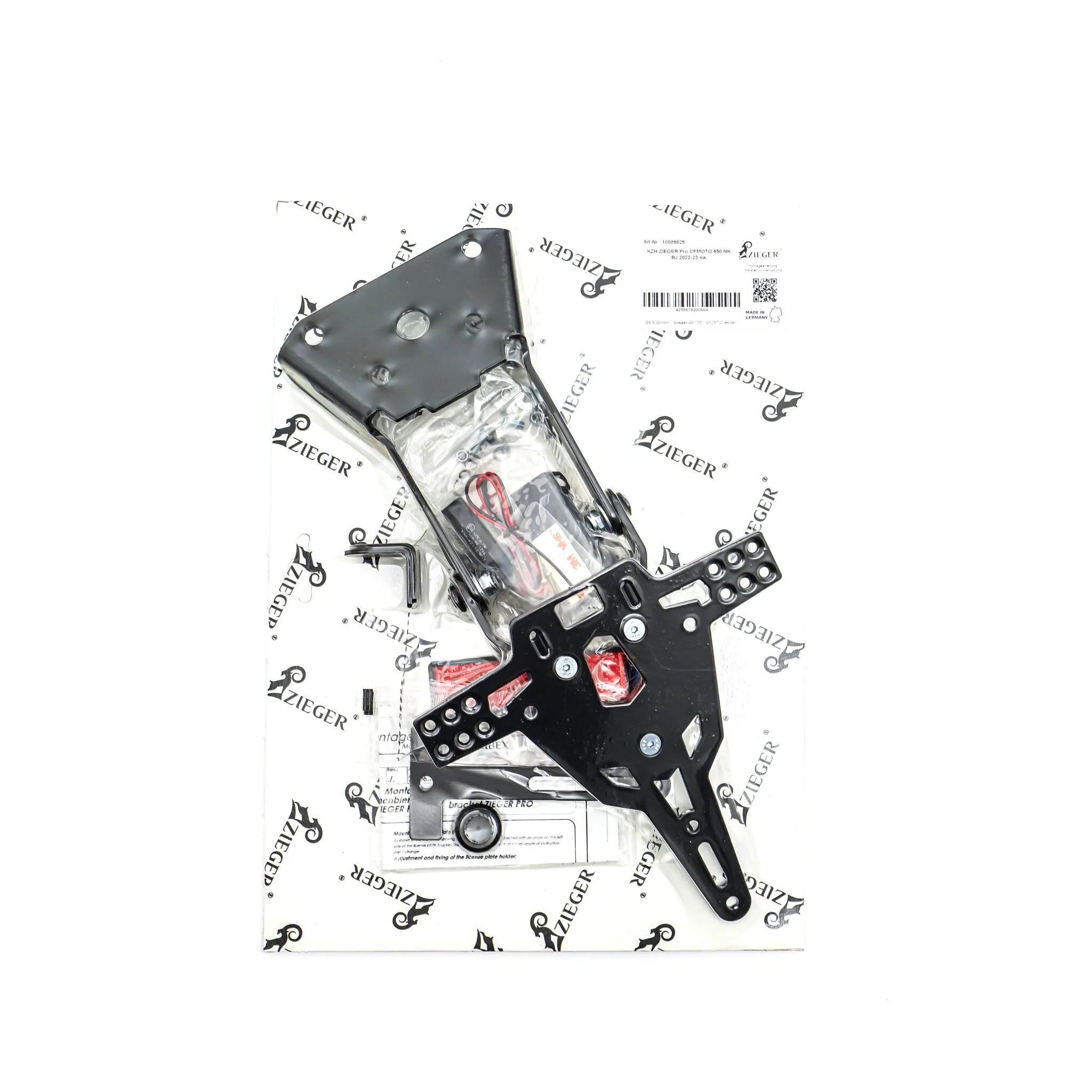 Zieger Pro Kennzeichenhalter Typ A