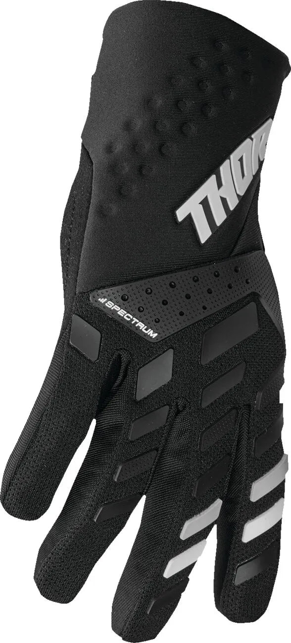 Thor Spectrum MX Damenhandschuhe – Schwarz/Weiß