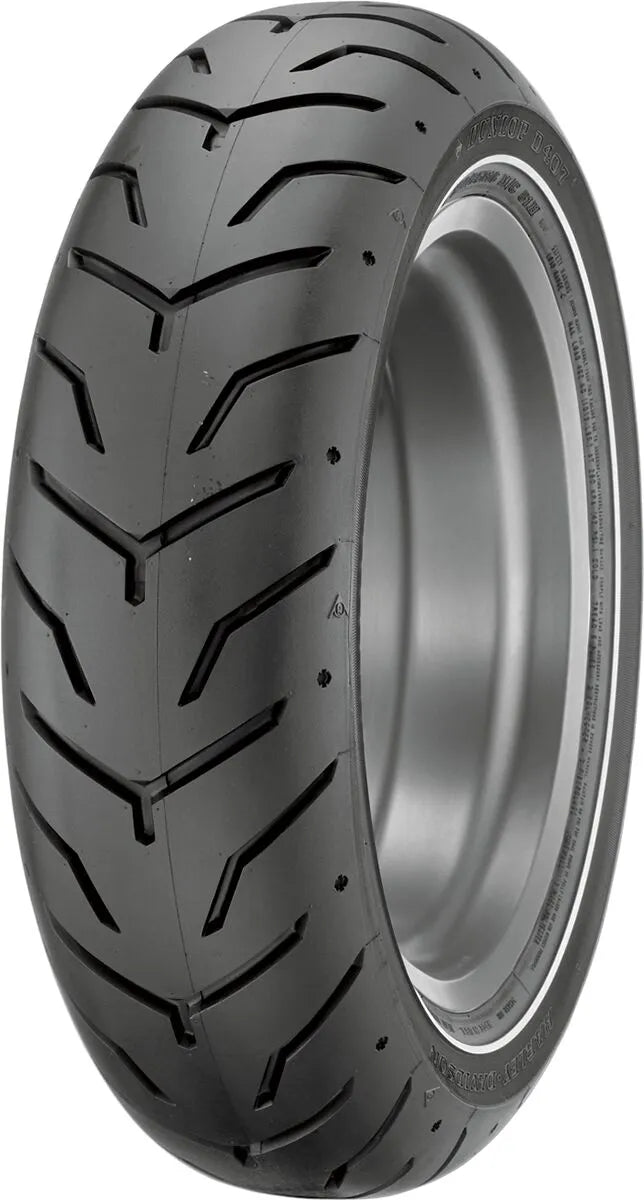 Dunlop D407 Reifen 200/55R17 Hinterreifen, schwarz, schlauchlos