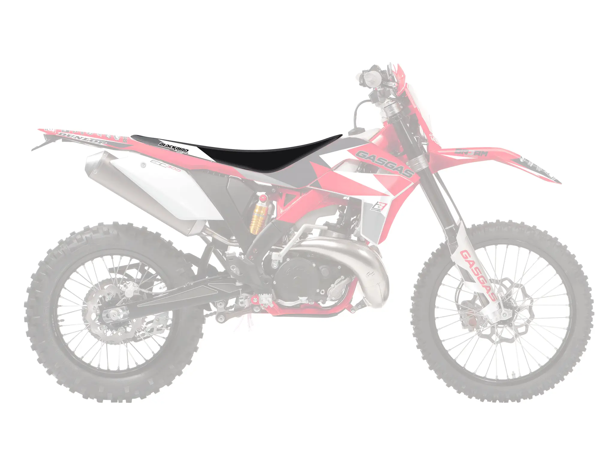 Blackbird Racing Pyramid Sitzbezug - Schwarz