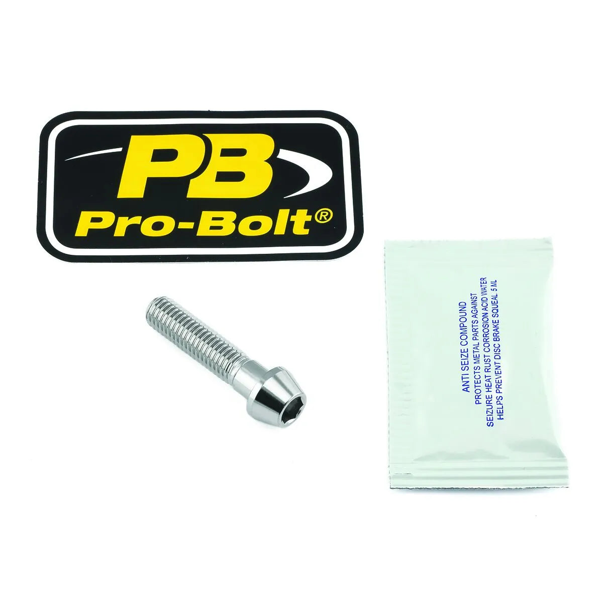 Pro Bolt Edelstahl-Vorderachs-Klemmbolzensatz