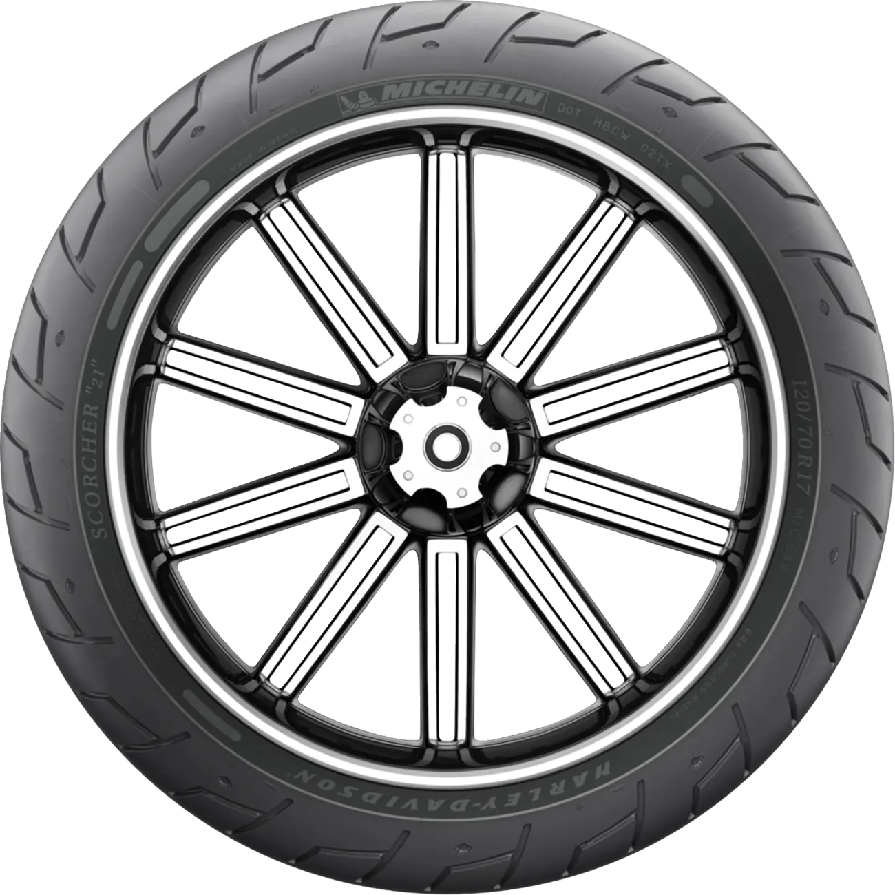 Michelin Scorcher 21 Reifen - 120/70R17 Vorderreifen