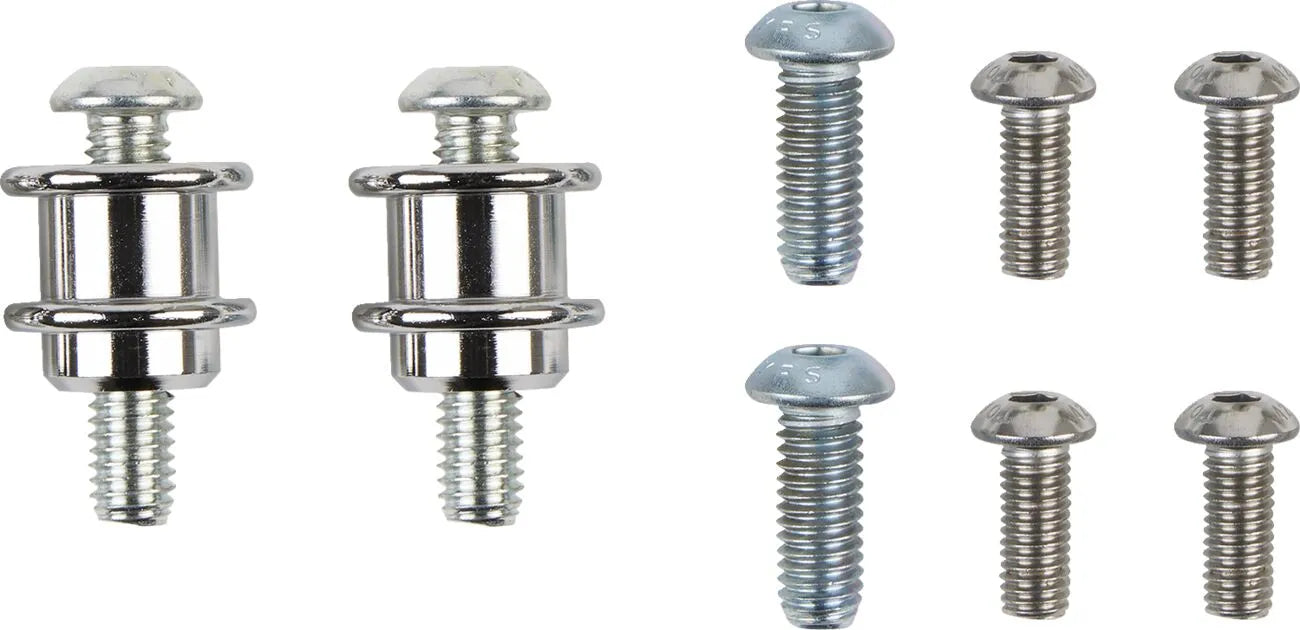 Abnehmbares Rückenlehnen-Set Cobra – Chrom-Finish