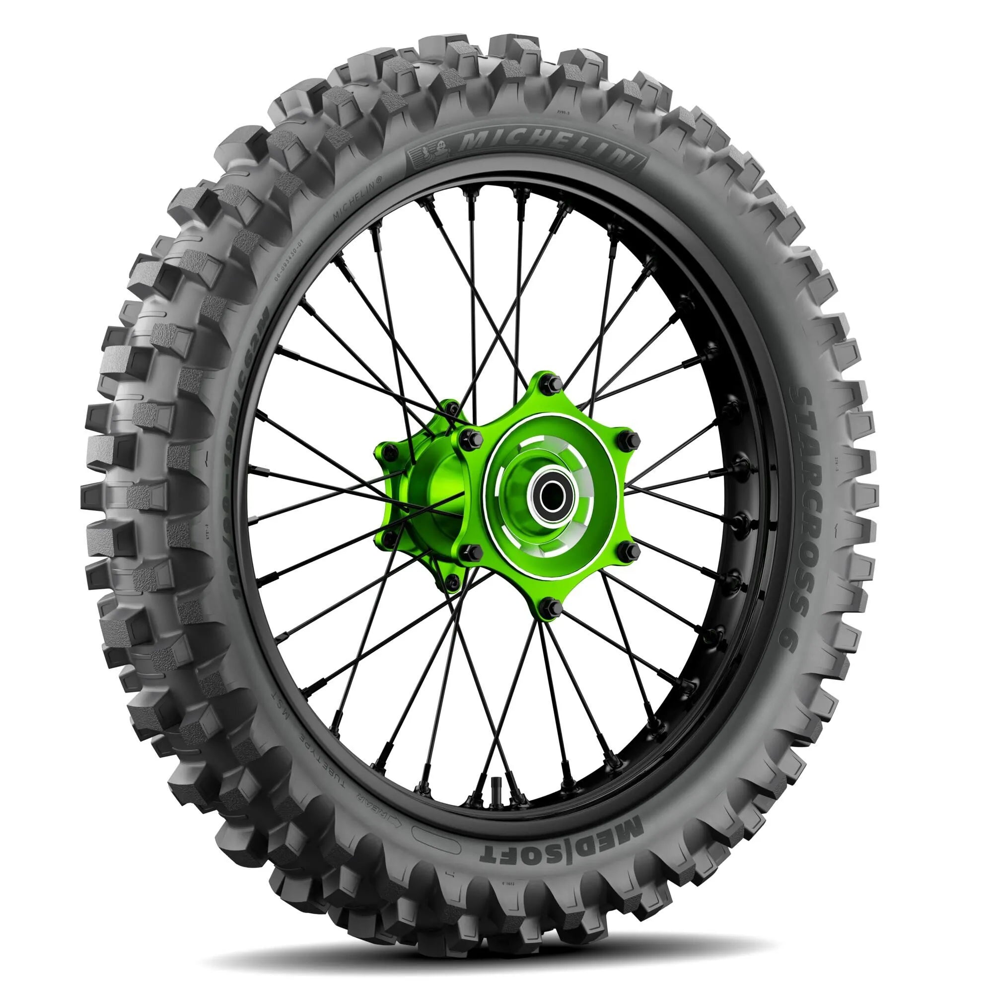 Michelin Starcross 6 Medium Soft Reifen - 120/80-19 Hinterreifen