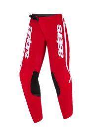 Alpinestars Fluid Apex Offroad-Hose für Jugendliche – Rot/Weiß