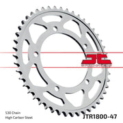 JT Sprockets Stahl-Kettenrad hinten 530-47 Zähne