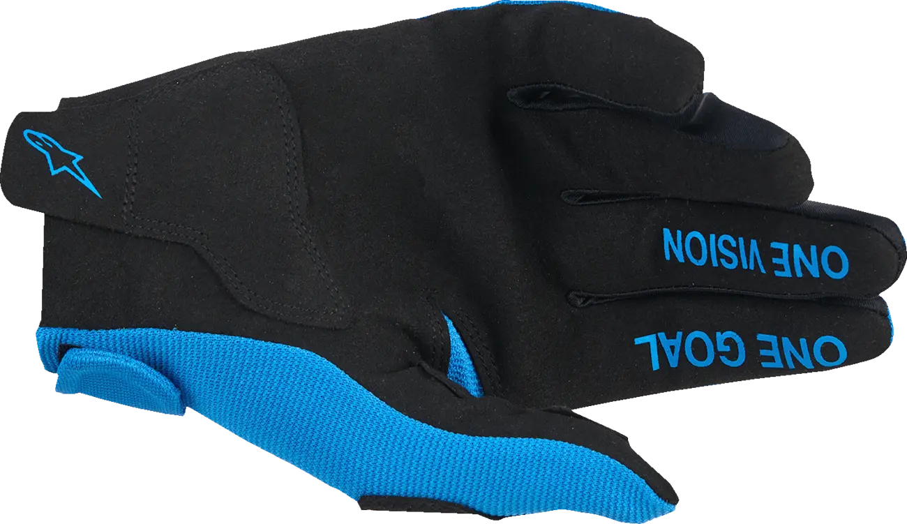 Alpinestars Youth Radar Gloves Mx Touchscreen - Schwarz/Weiß/UCLA Blau