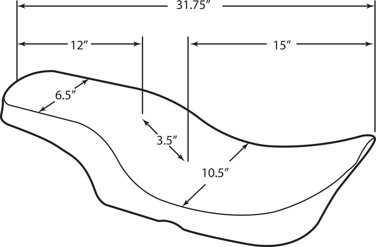 Drag Specialties 2-Sitzer