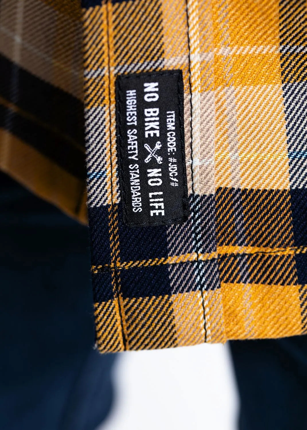 John Doe Motoshirt Jacke Foreet Sport - Schwarz/Weiß/Gelb