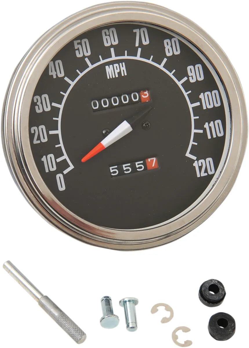 Drag Specialties 5" FL-Style Tachometer