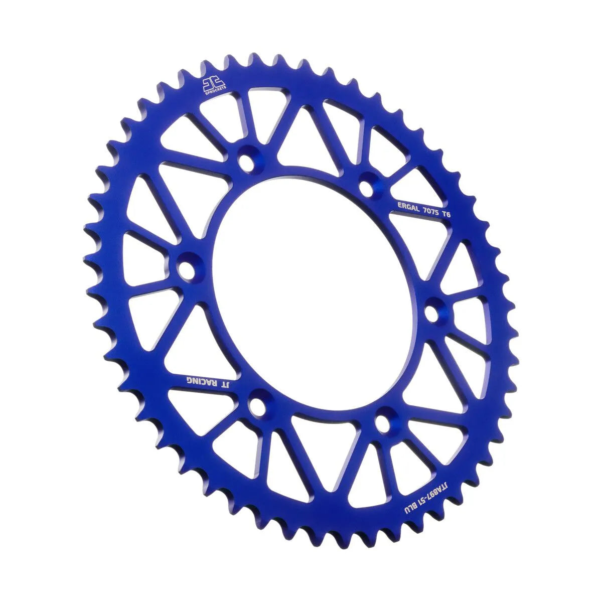 JT Sprockets Aluminium-Kettenrad hinten 520 - Blau