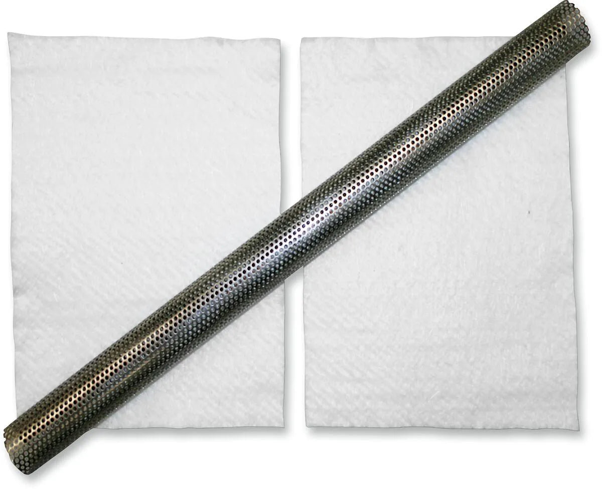 La Choppers 24" Universal-Auspuffschalldämpfer mit Dämmwolle