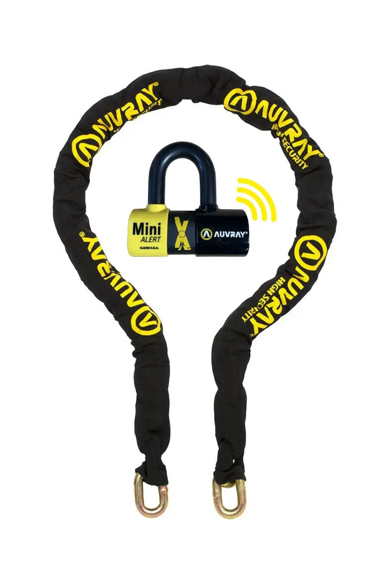 Auvray Xtrem Kettenalarm – Hochsicherheits-Motorradschloss