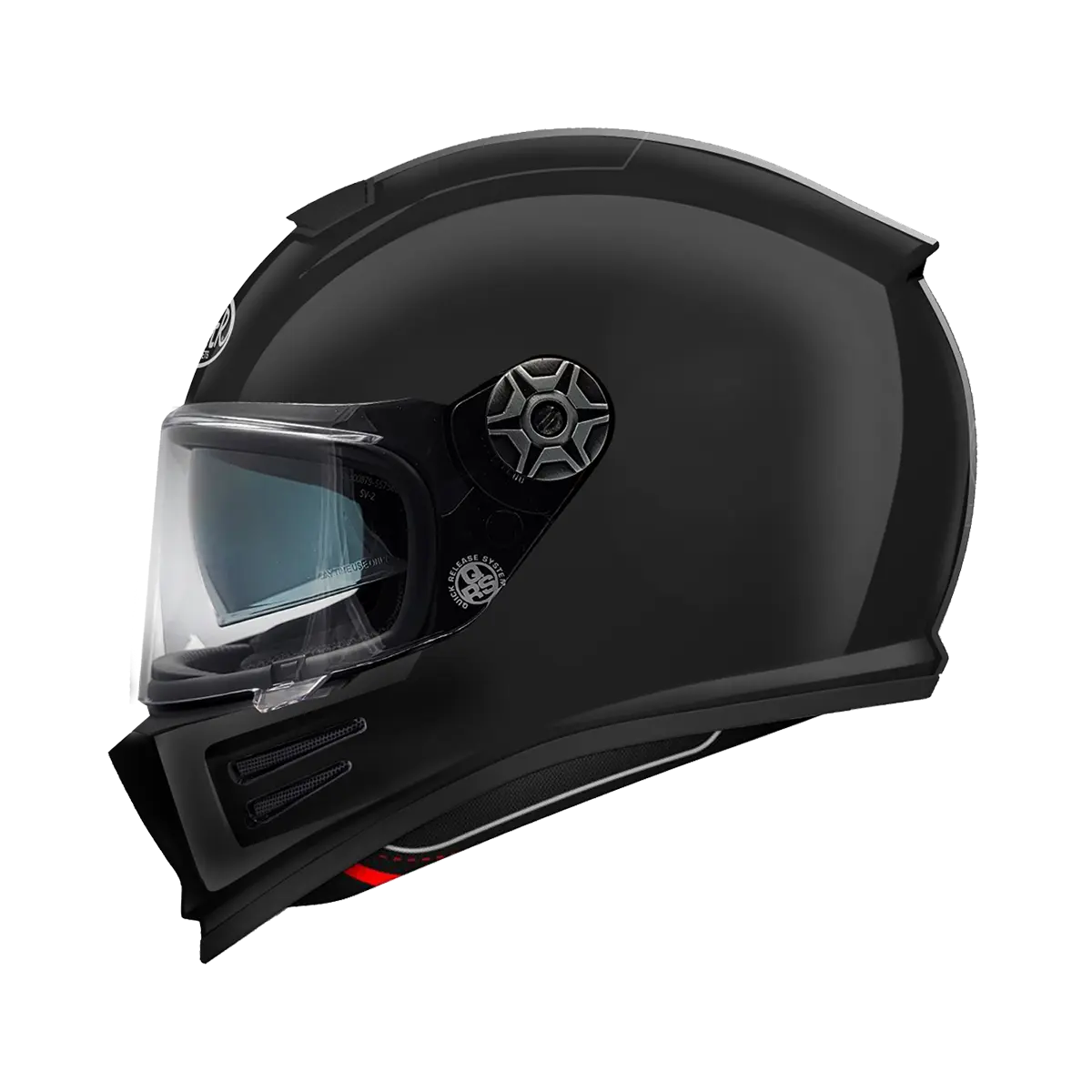 Premier Helmets Commander U9 Integralhelm, Schwarz