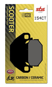 SBS CT Scooter Carbon Tech Organic Bremsbeläge Set