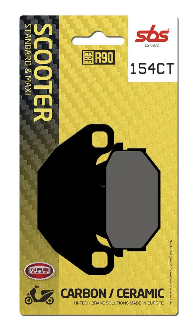 SBS CT Scooter Carbon Tech Organic Bremsbeläge Set