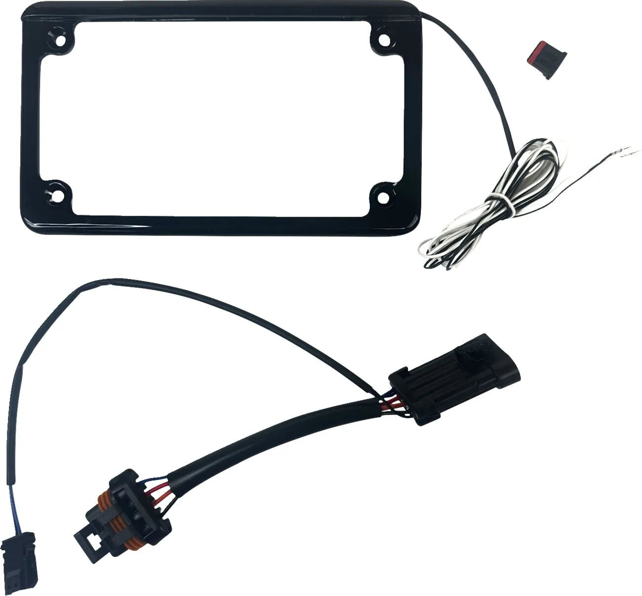 Custom Dynamics Kennzeichenhalter mit LED-Beleuchtung