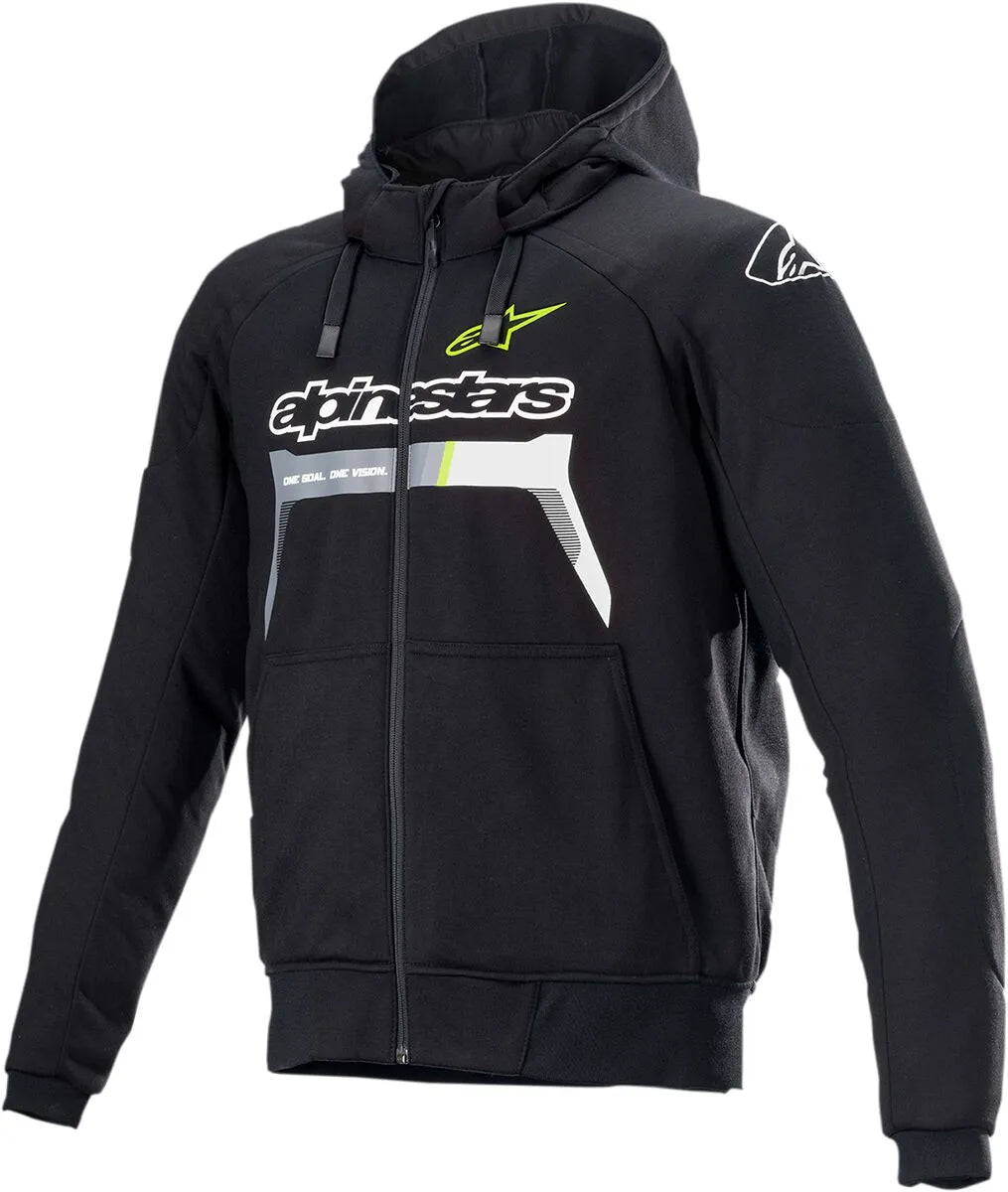 Alpinestars Chrome Sport Hoodie – Schwarz/Gelb