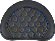 Saddlemen Roadsofa Sissy Bar Pad - Schwarz/Blau