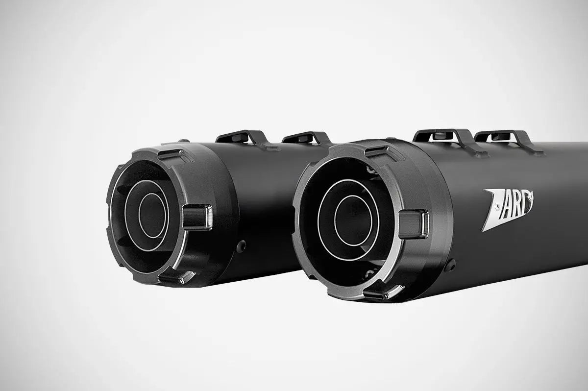 Zard 4,33" Slip-ons Flachschalldämpfer für HD-Touring E3