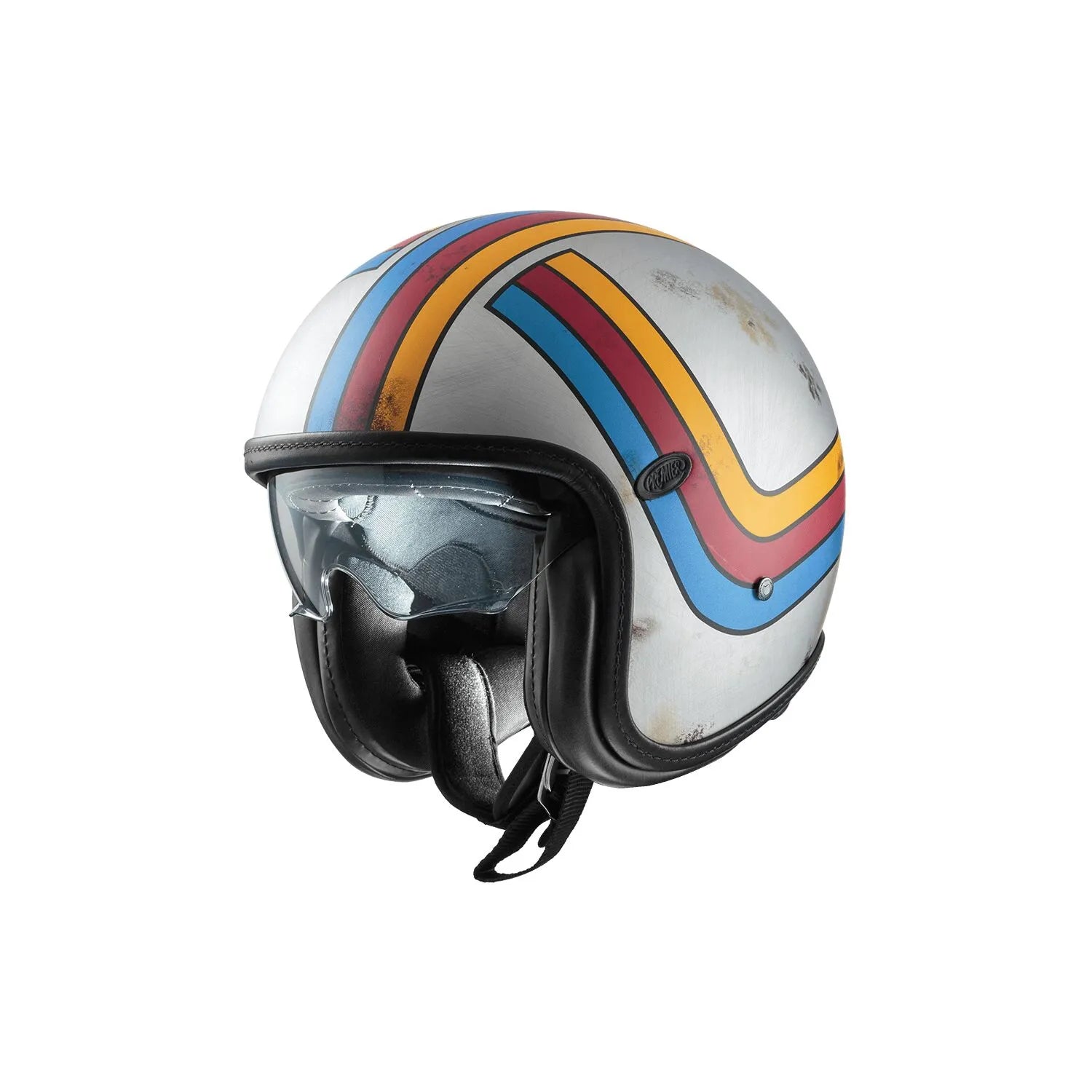 Premier Helmets Vintage Platinum Edition offener Helm