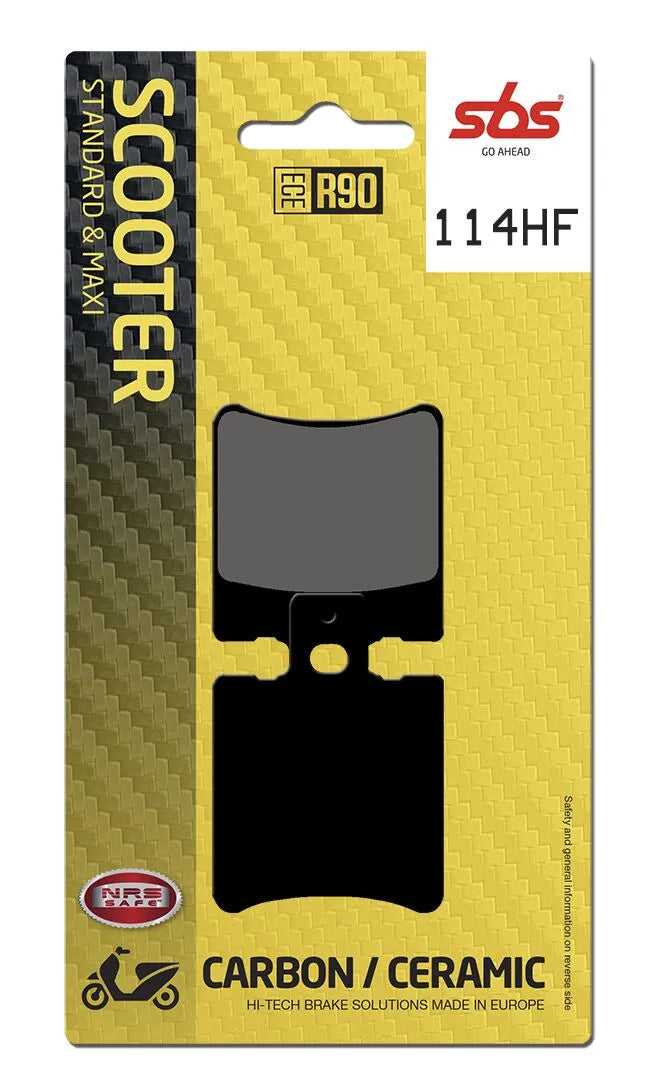 SBS HF Street Keramik-Organische Bremsbeläge