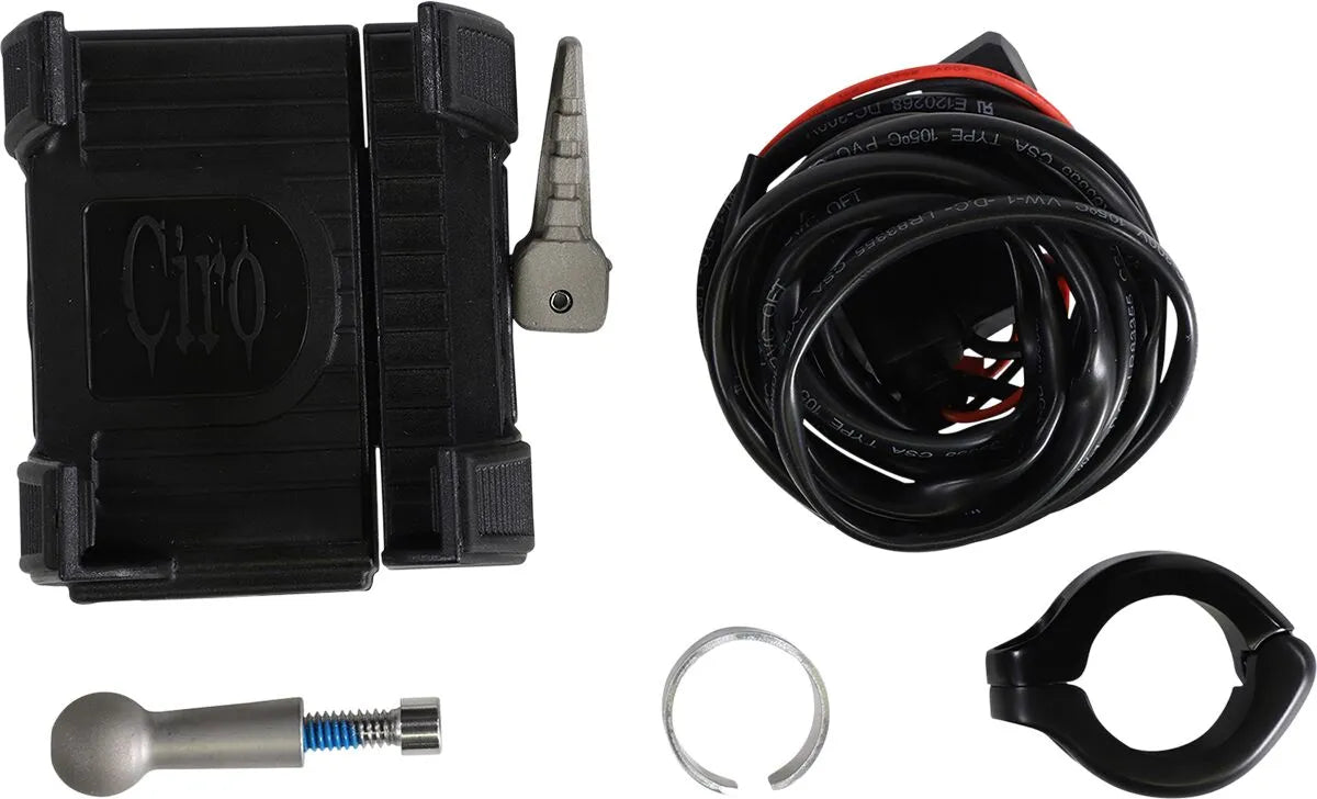 Ciro Smartphone-/GPS-Halterung mit Ladegerät