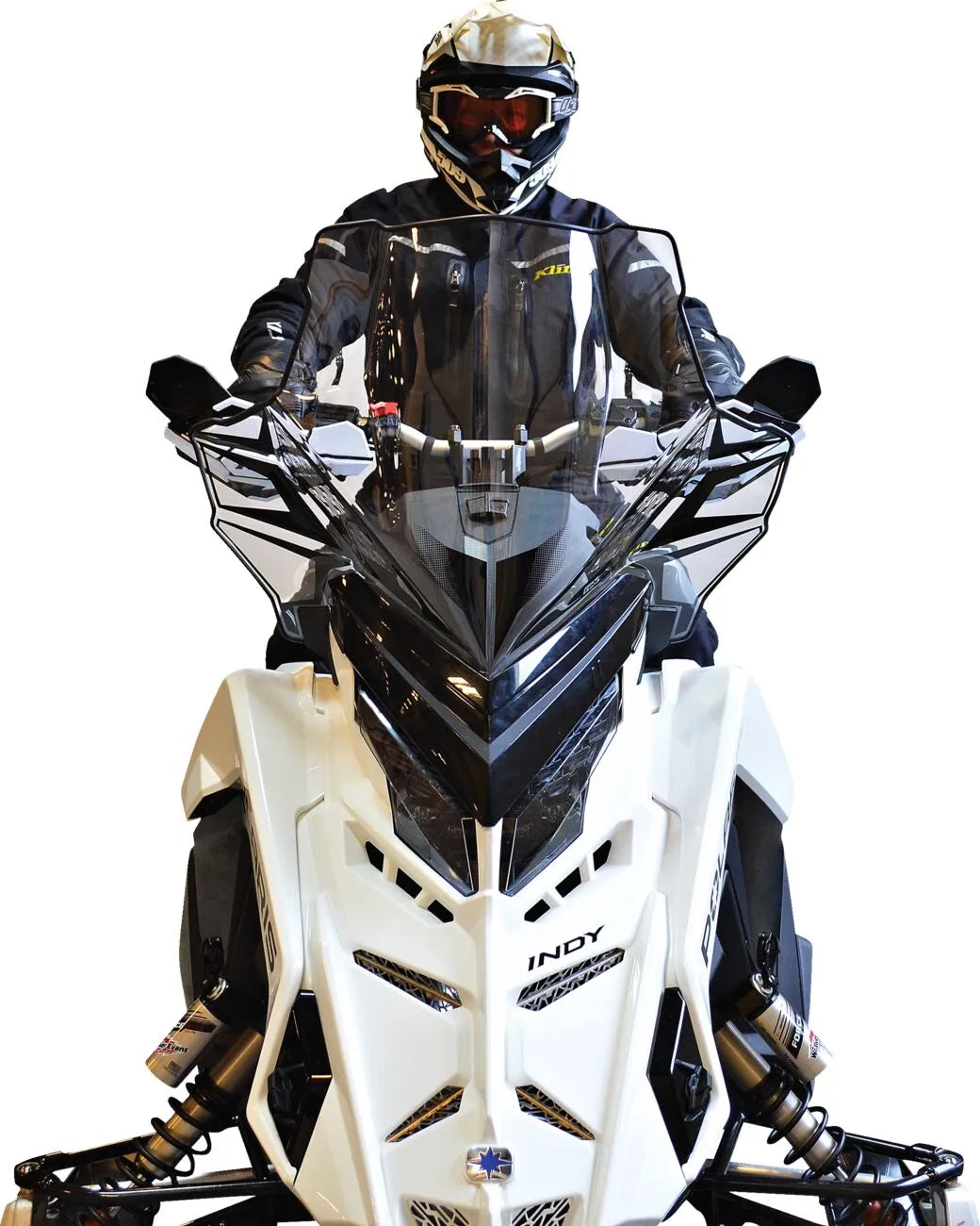 Powermadd Windschutzscheibe – Vollständig ausgestelltes Design