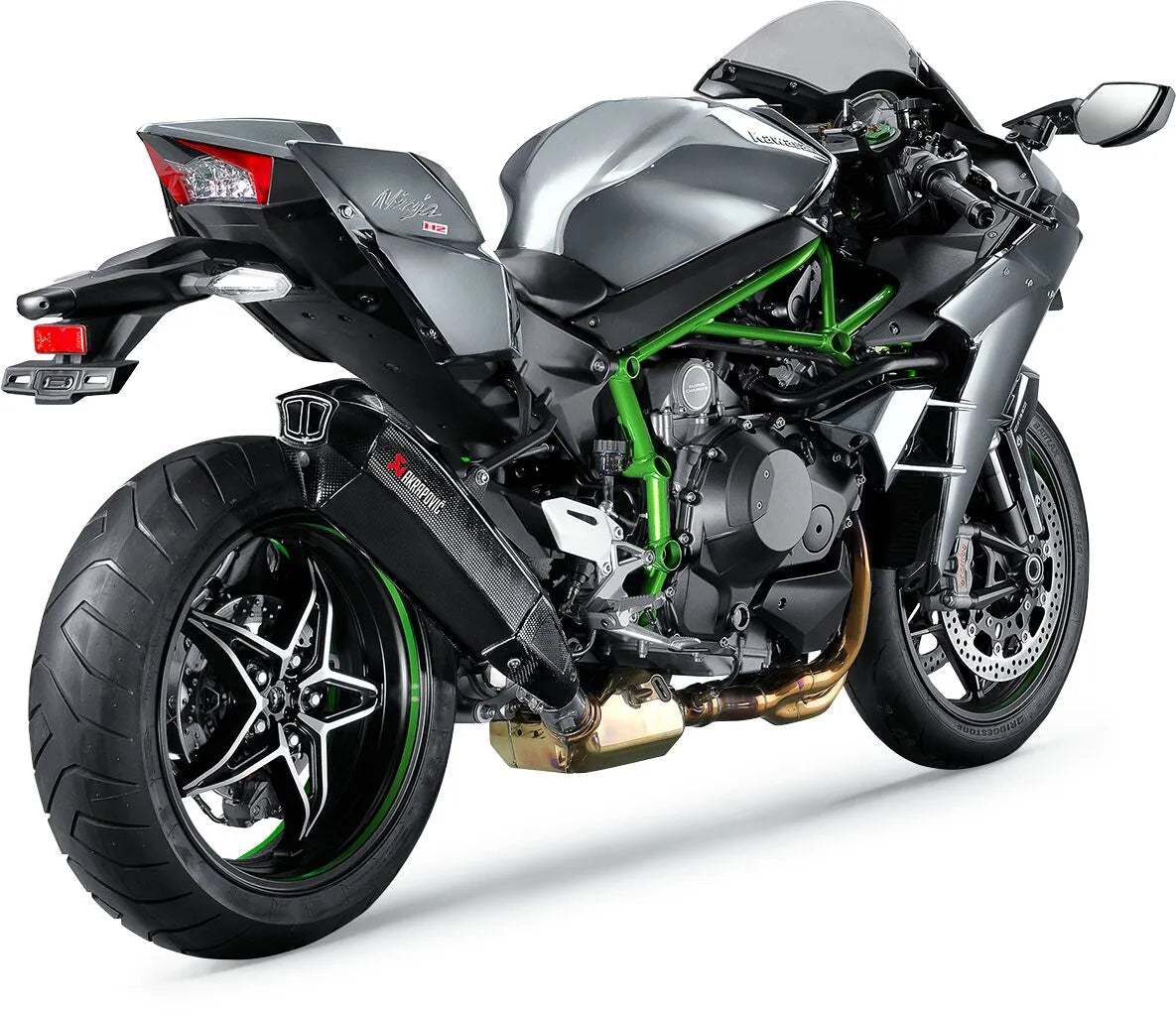 Akrapovic Slip-on-Schalldämpfer für Kawasaki Ninja H2
