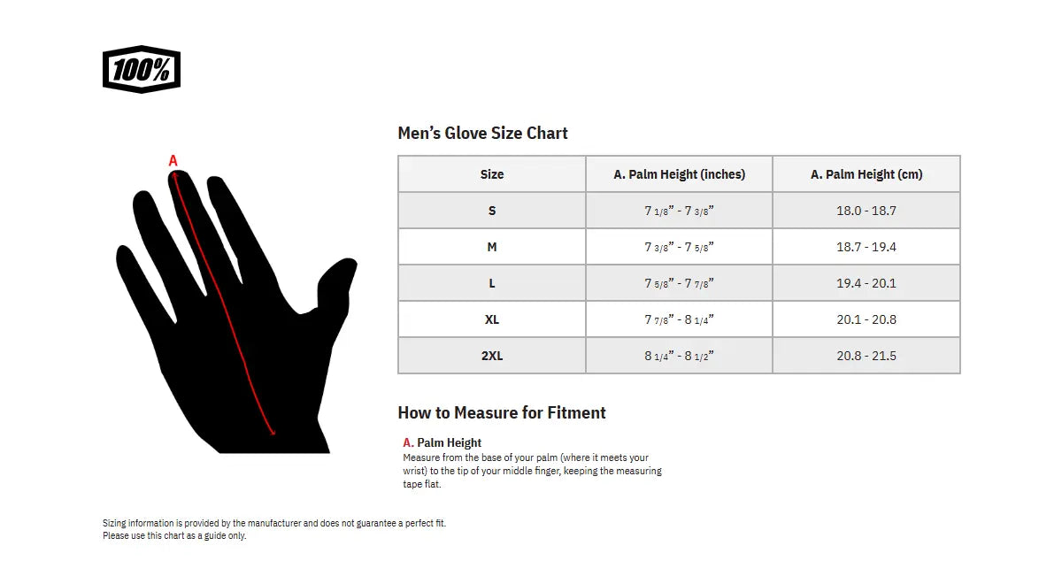 100% Airmatic Handschuhe für Motocross - Orange/Silber