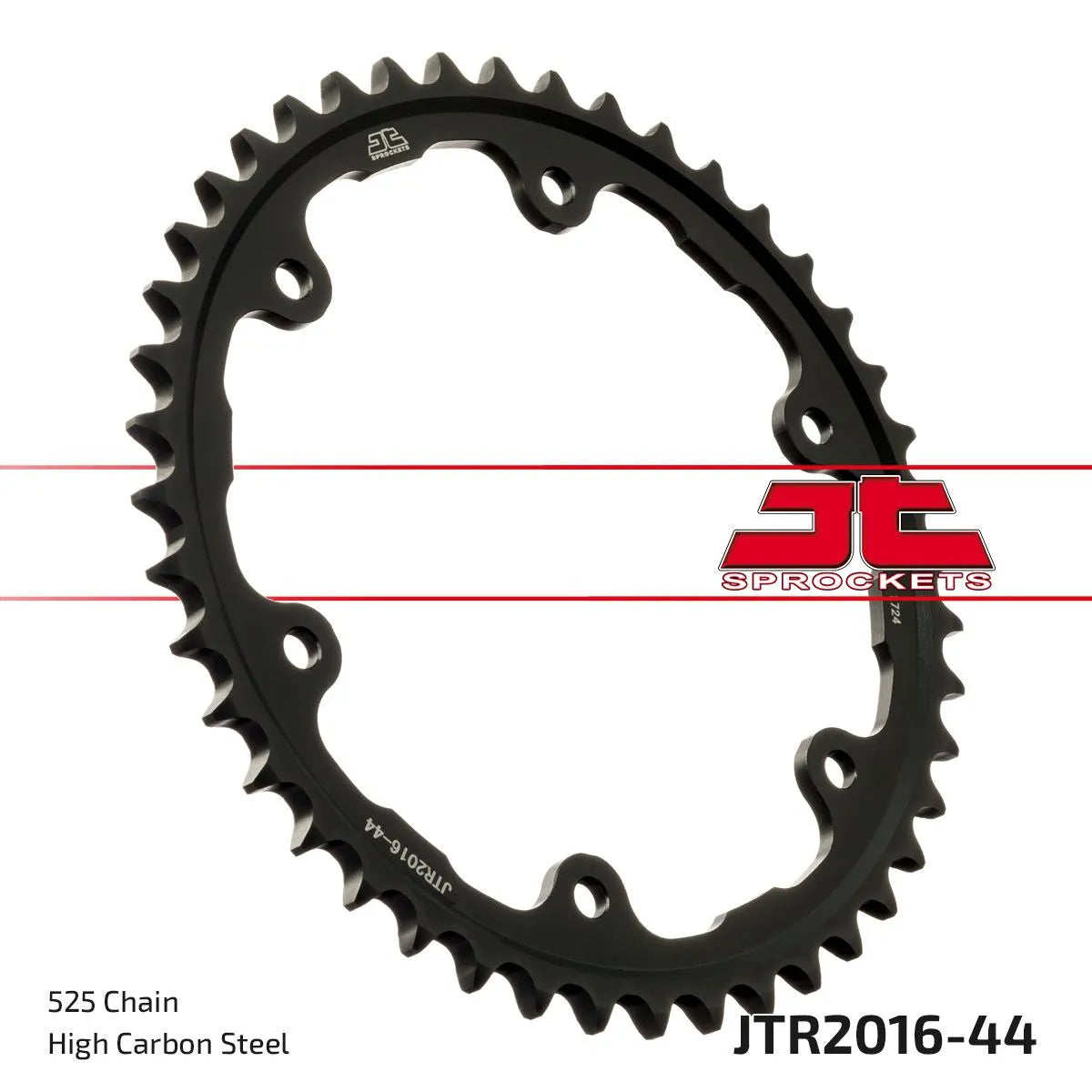 JT Sprockets Stahl-Kettenrad hinten 525-44 Zähne