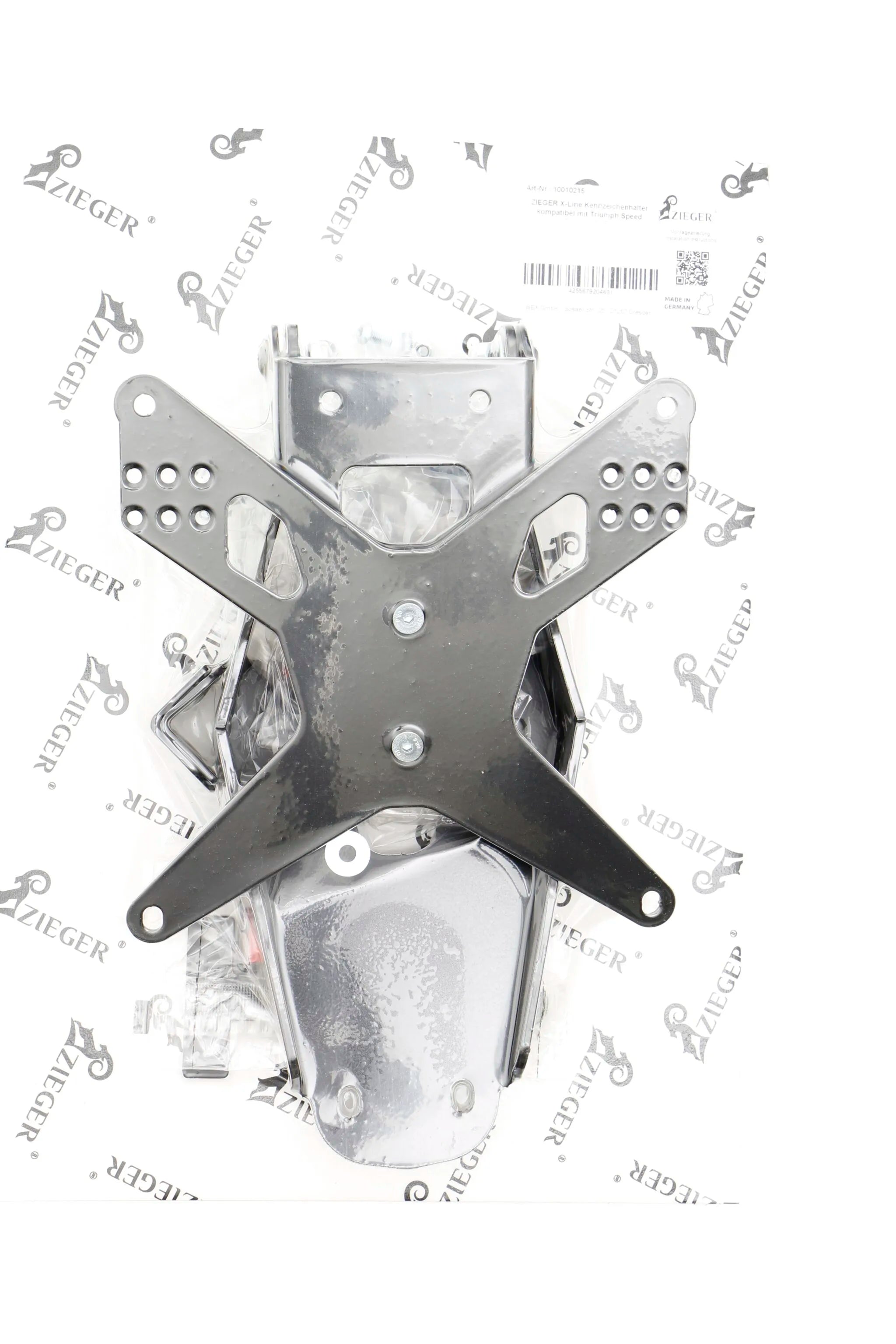 Zieger X-line Kennzeichenhalter Typ E