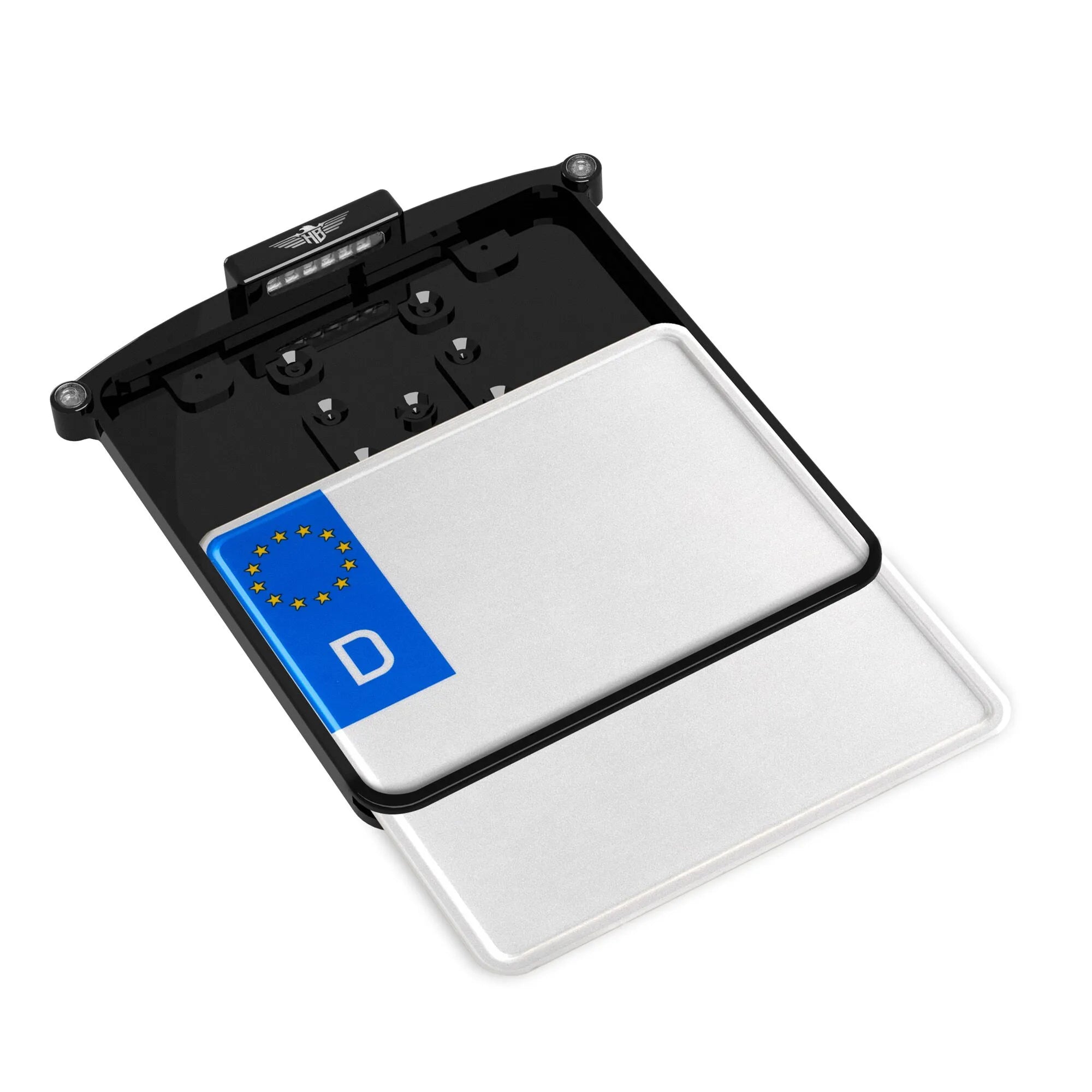 Heinz Bikes Nano Kennzeichenhalter für Motorräder