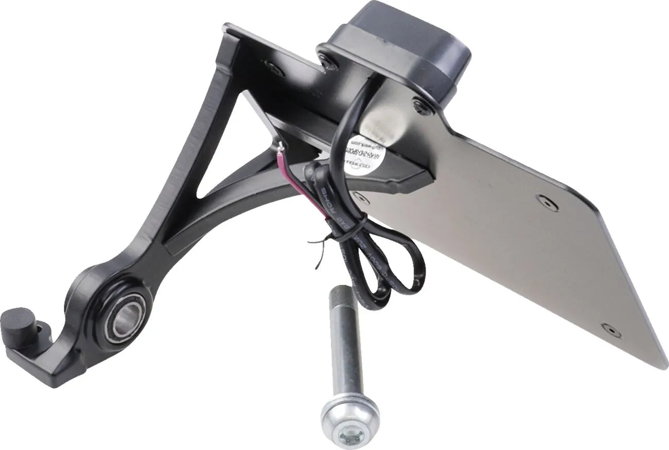 Cult Werk Nummernschildhalter – Schwarzer Stahl