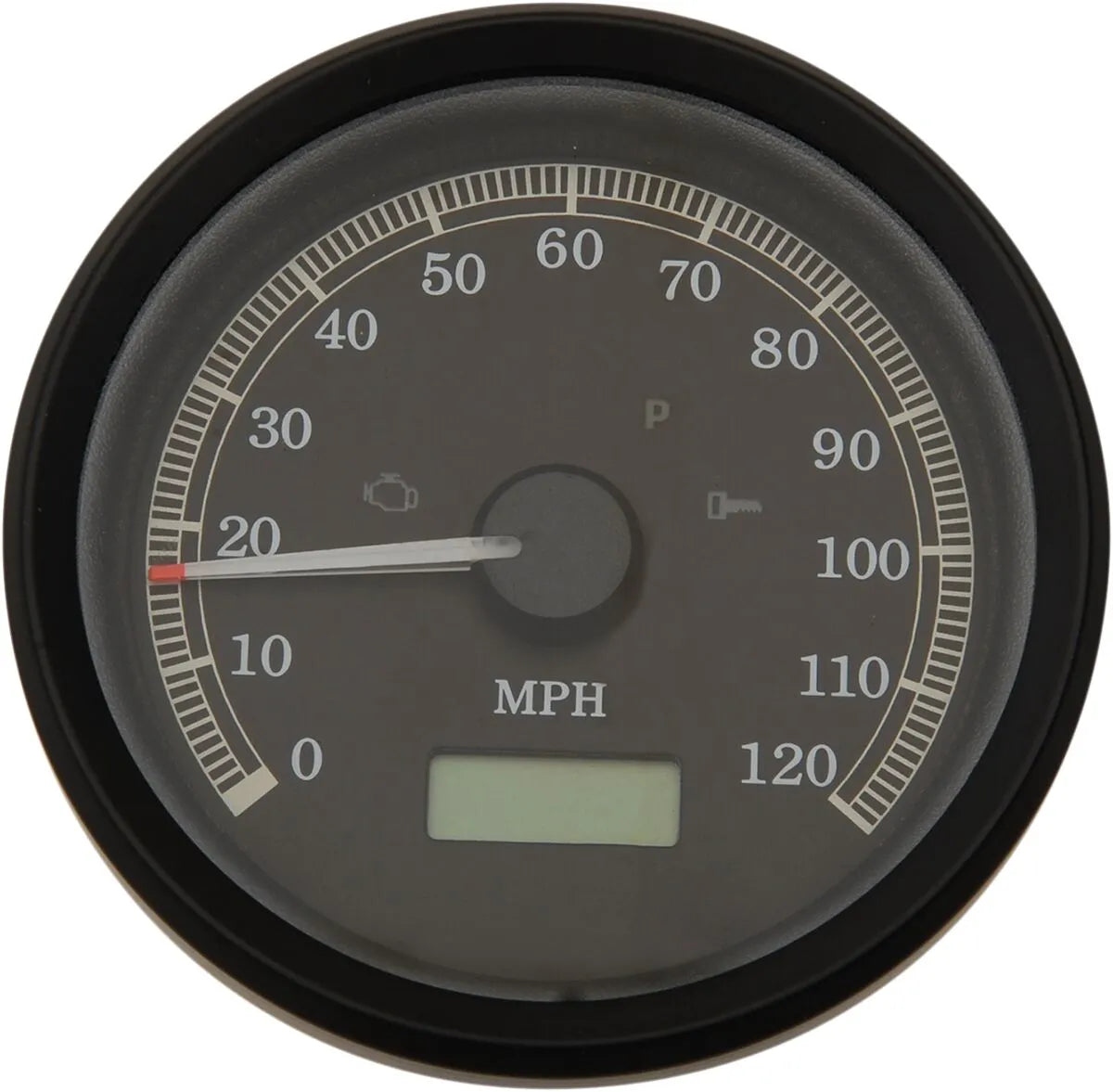 Drag Specialties 3-3/8" elektronischer Tachometer
