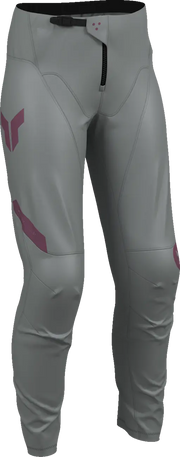 Thor Damen Ridemode Menace Rennhose - Grau/Lila