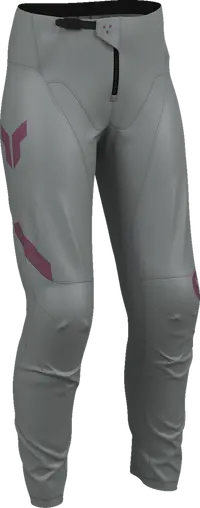 Thor Damen Ridemode Menace Rennhose - Grau/Lila