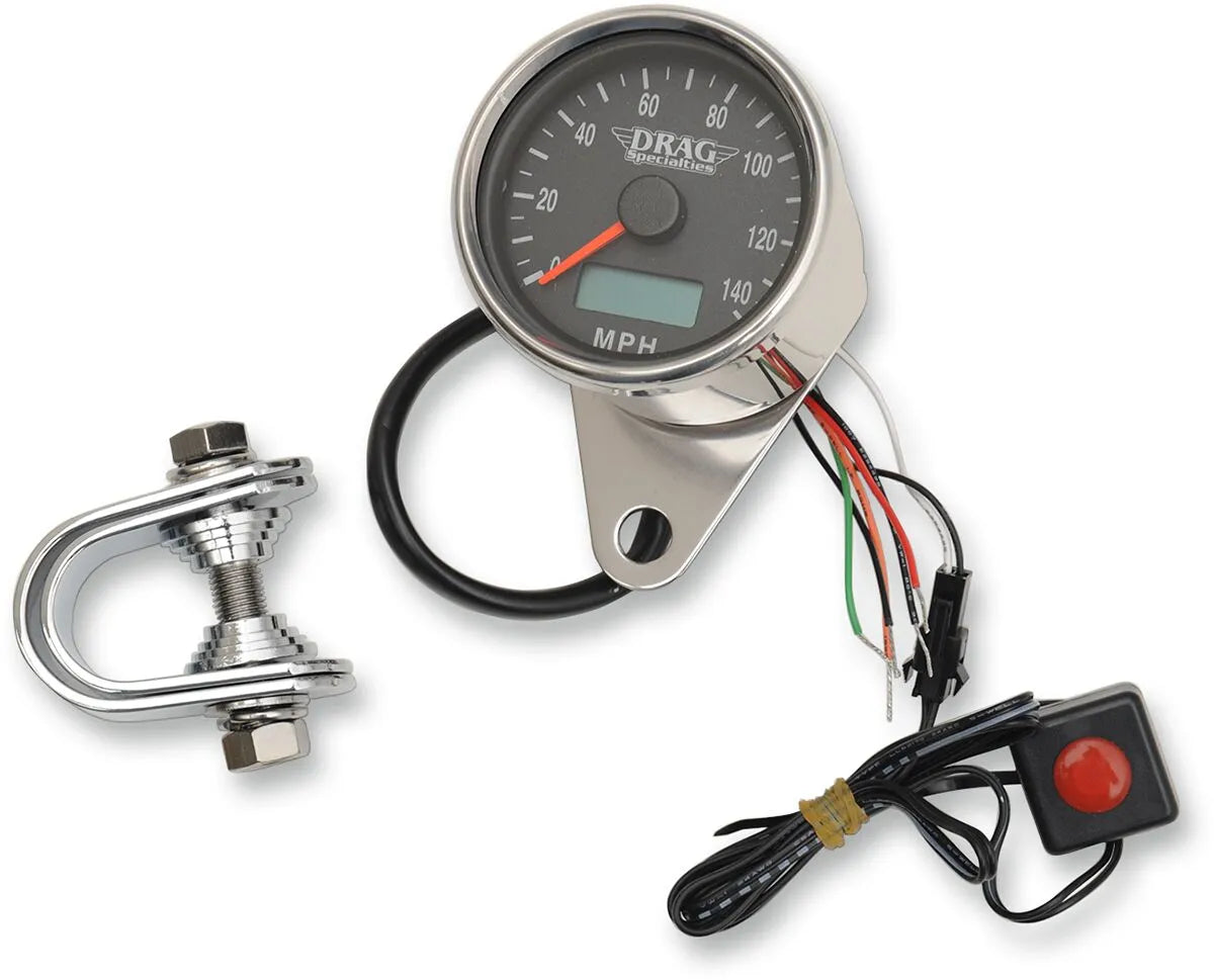 Drag Specialties Mini-Elektronik-Tachometer