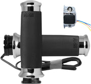 Avon Grips Heizgriffe 1 Zoll Schwarz/Chrom