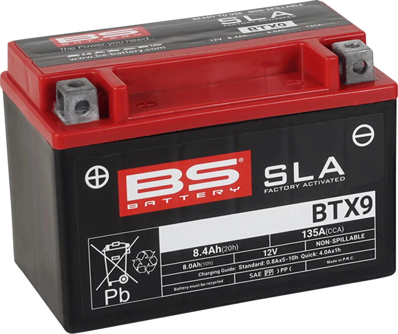 Bs Battery AGM wartungsfreie Batterie