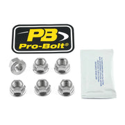 Pro Bolt Edelstahl-Kettenradmuttern – 6er-Pack